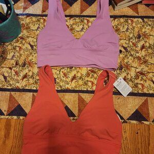 Size 6 v neck align bras